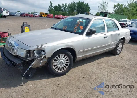 2008 Mercury Grand Marquis Ls z USA, uszkodzony, nr VIN 2MEFM75V98X608767